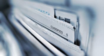 Documents categorized in shelfs