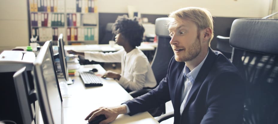 people sitting in front of computers